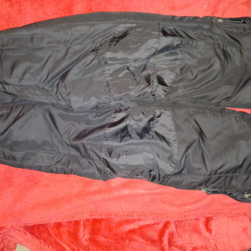 Boy's Black Snow Pants